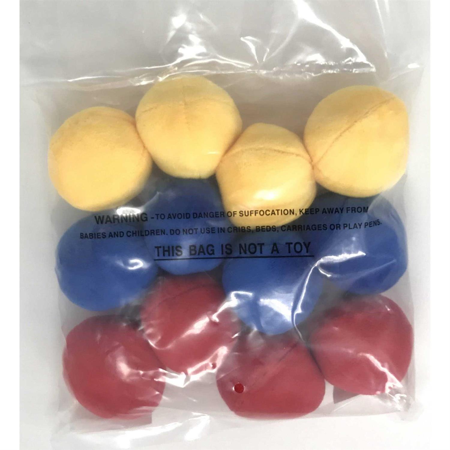 12 Pack Plush Squeaky Balls for Small Dogs or Cats