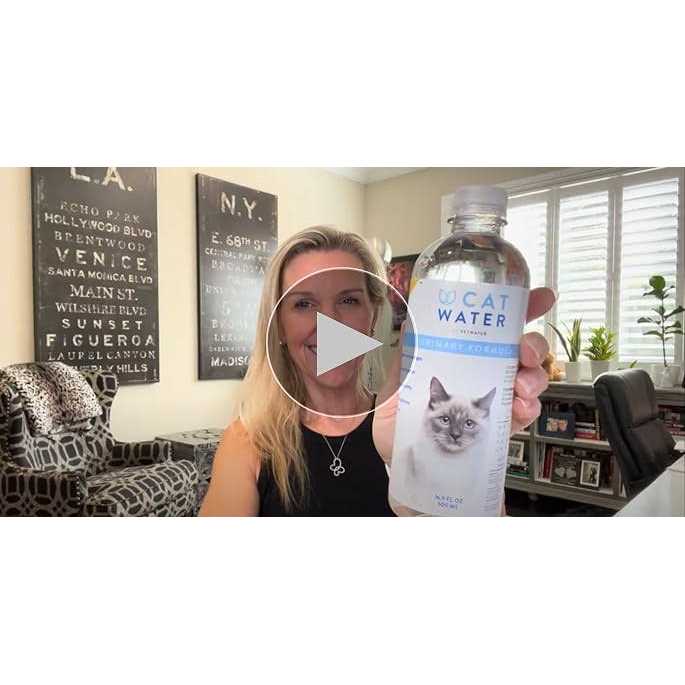 Catwater by Vetwater ph-Balanced and Mineral-Free Cat Water Clinically Proven Urinary Formula