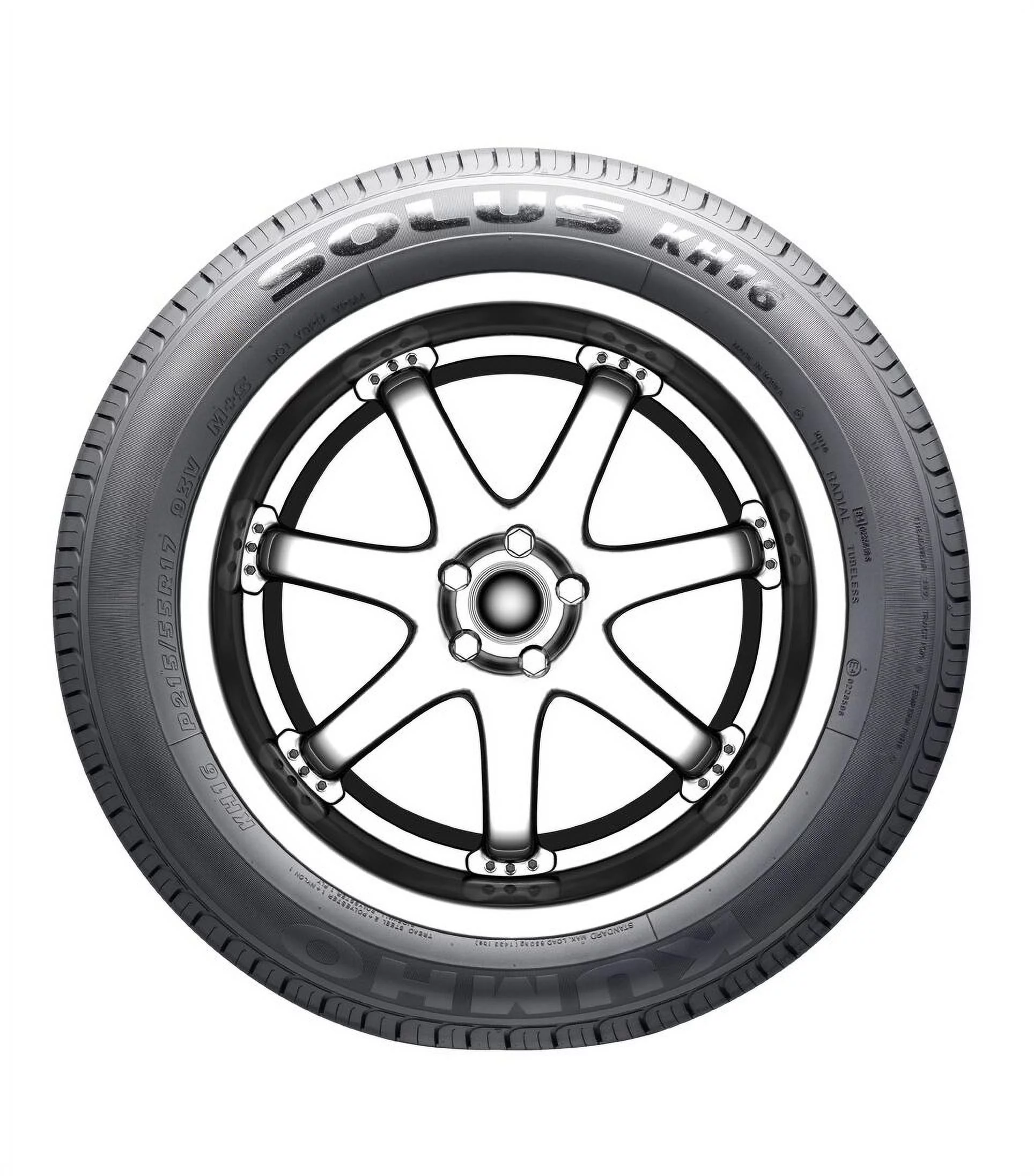 Kumho Solus KH16 All-Season Tire - 255/60R17 106H