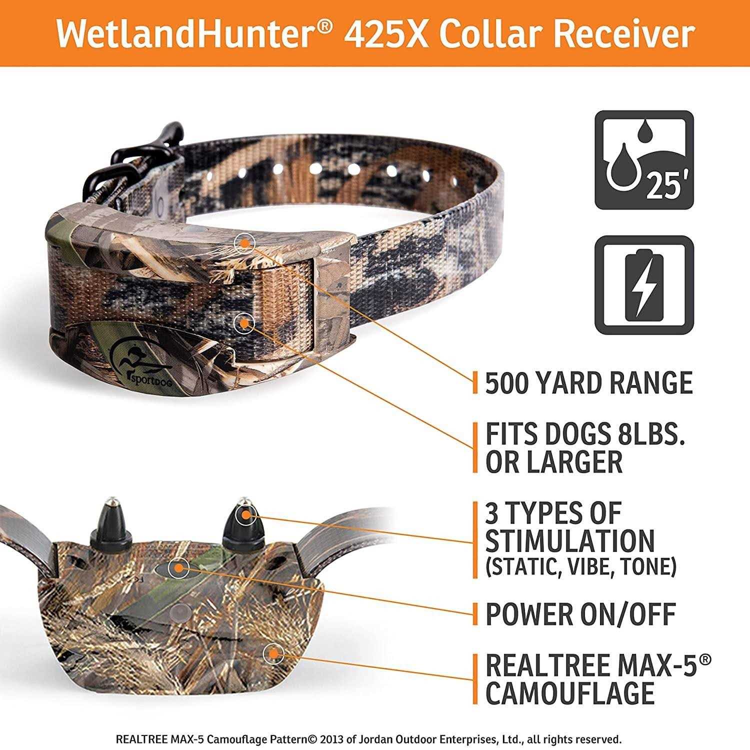 SportDOG WetlandHunter 425X Add-A-Dog Collar