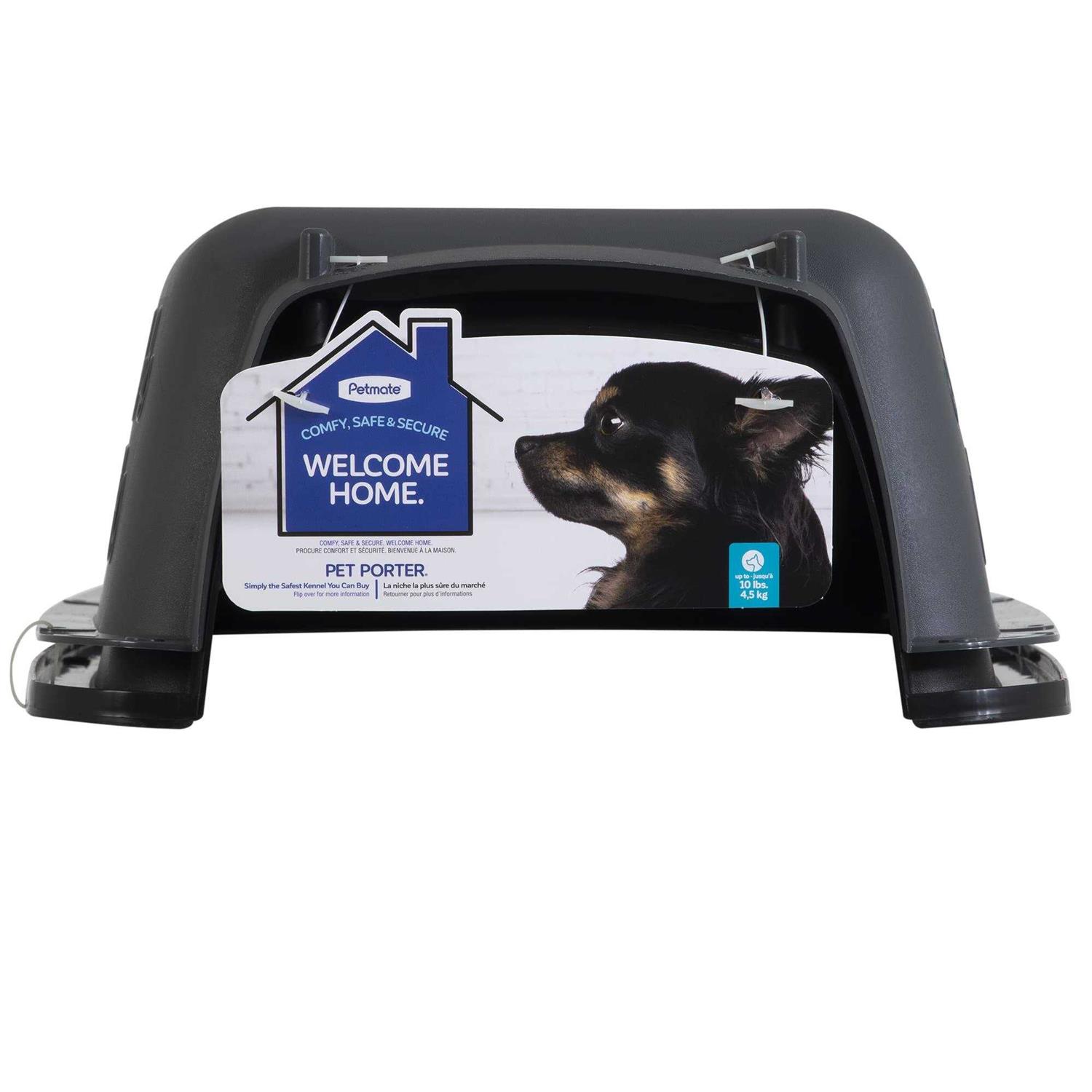 Aspen Pet Fashion Pet Porter Kennel Dark