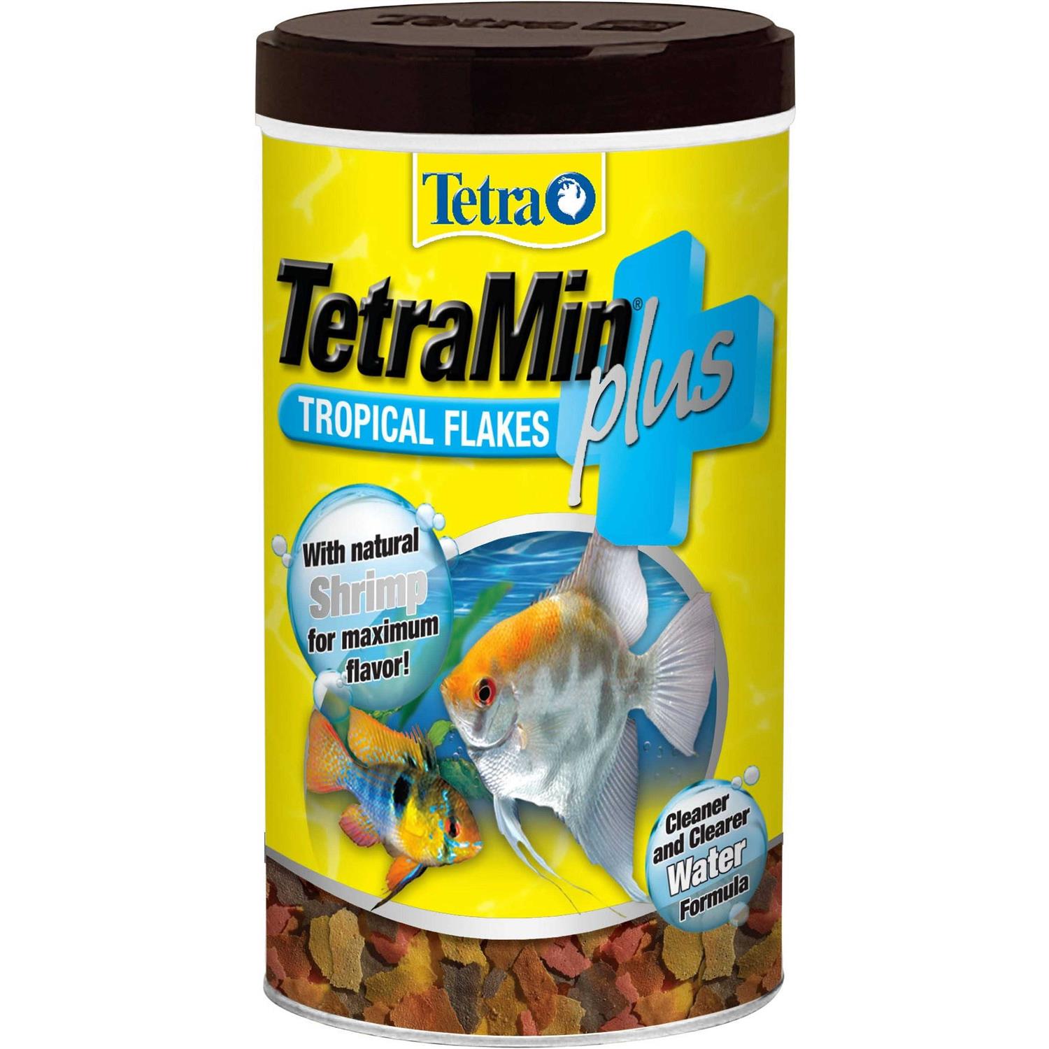 Tetra TetraMin Plus Tropical Fish Food Flakes