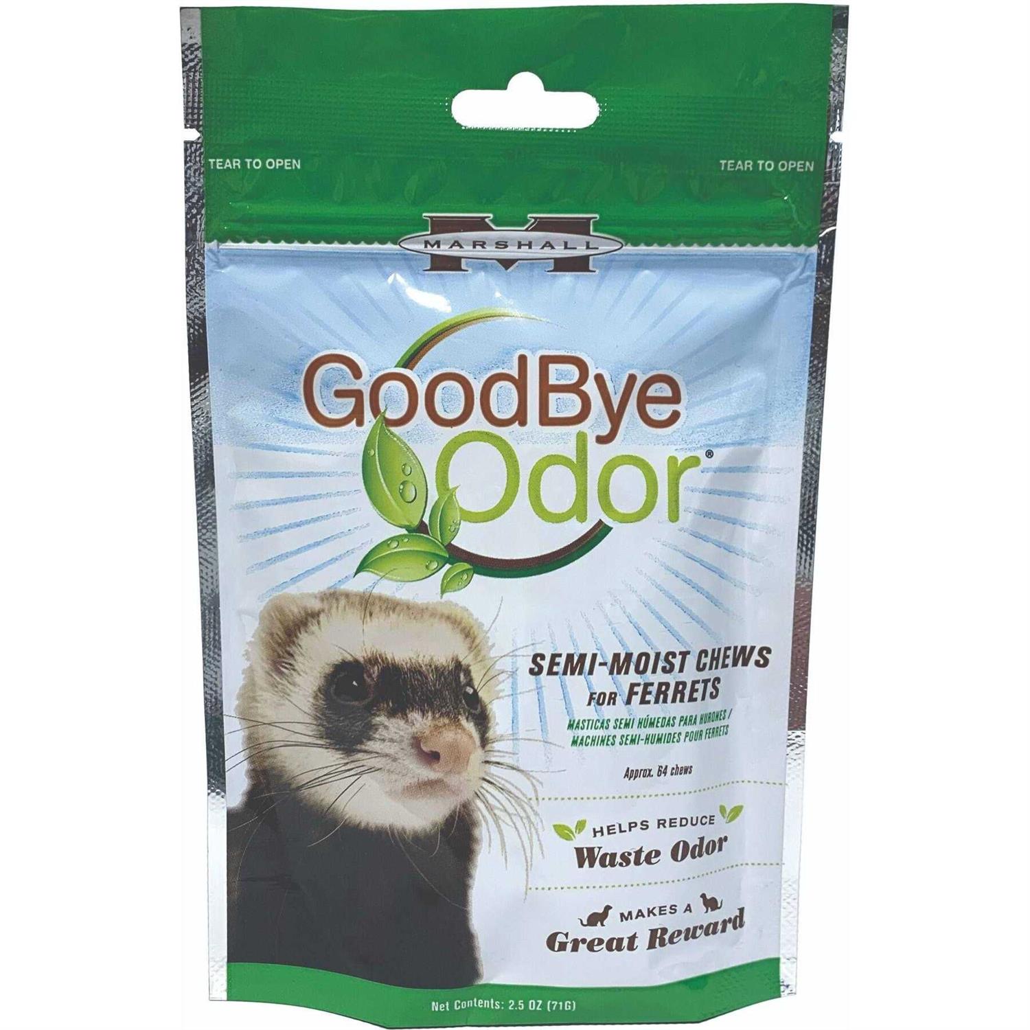 Marshall Goodbye Odor Semi-Moist Treats for Ferrets