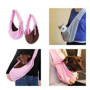 Iprimio Dog and Cat Sling Carrier Hands Free Reversible Pet Papoose Bag