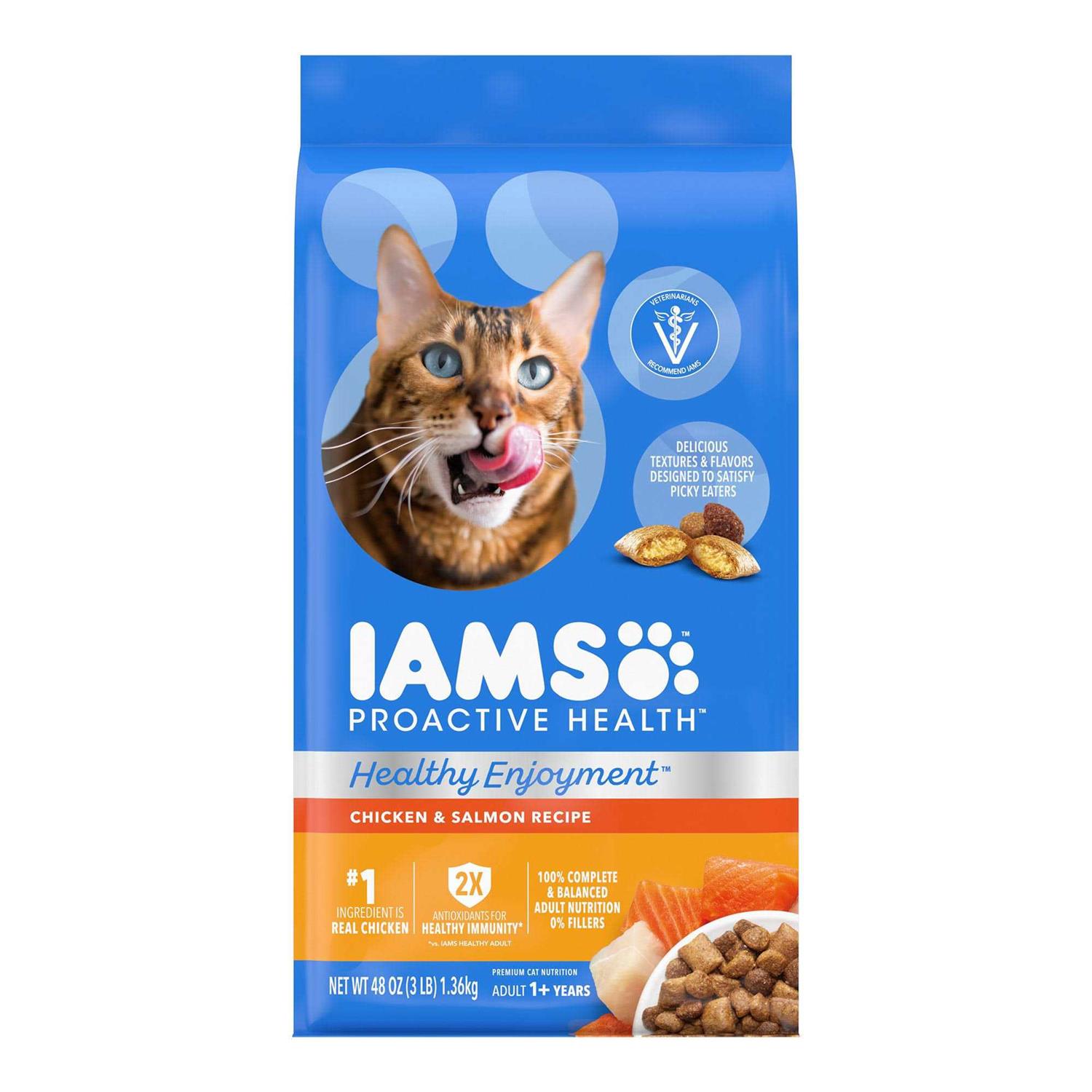 Iams Healthy Enjoyment Chicken & Beef Dry Cat Food