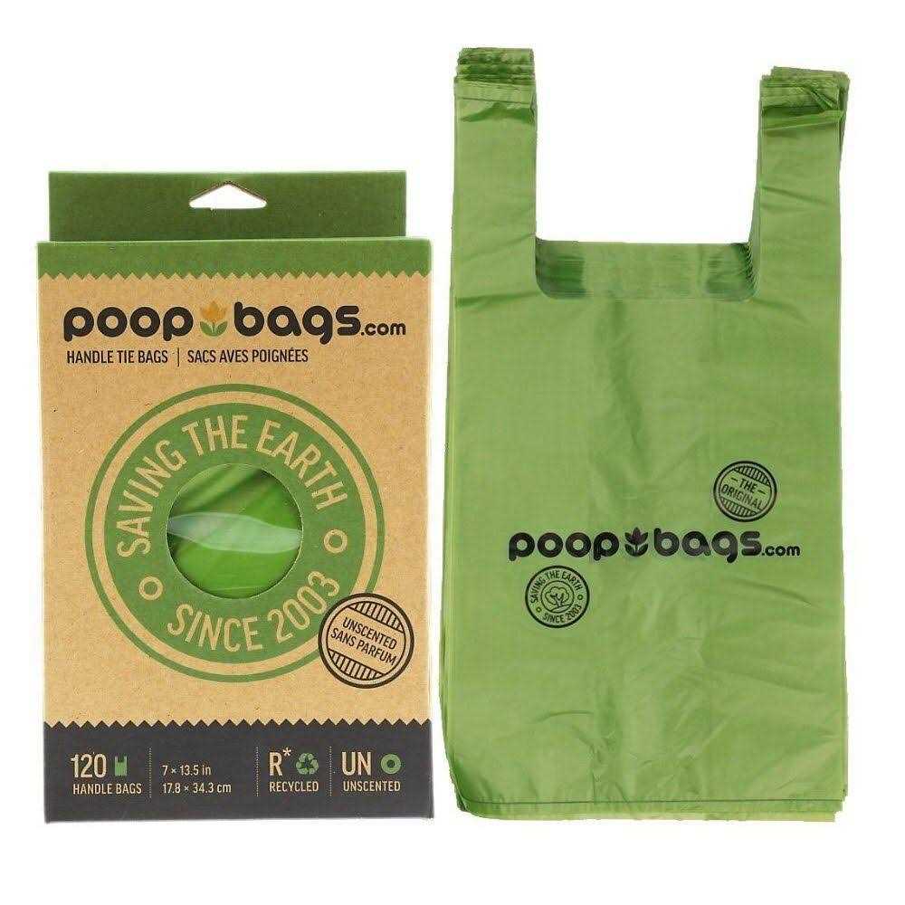 The Original Poop Bags Handle Tie Waste Bags