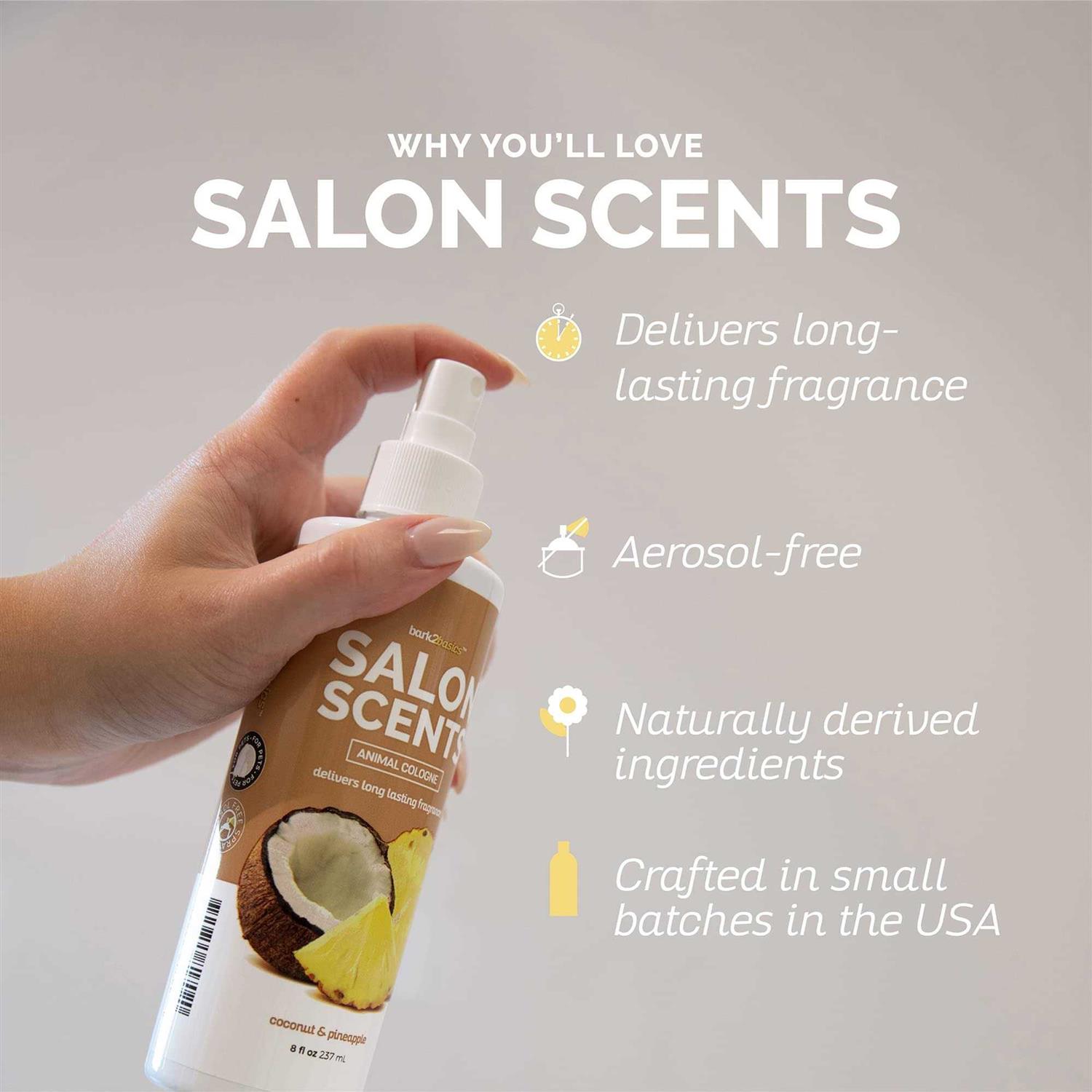 Bark2Basics Salon Scents Pet Cologne 8 oz