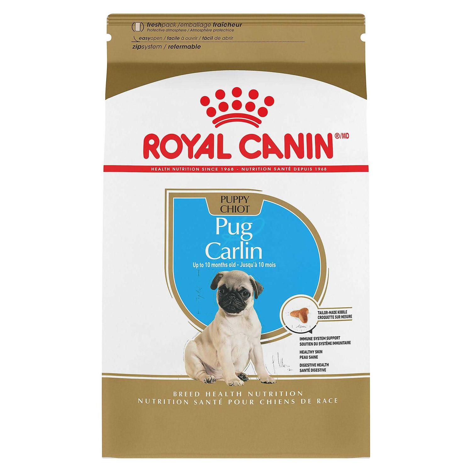 Royal Canin Breed Health Nutrition Pug Puppy Dry Dog Food