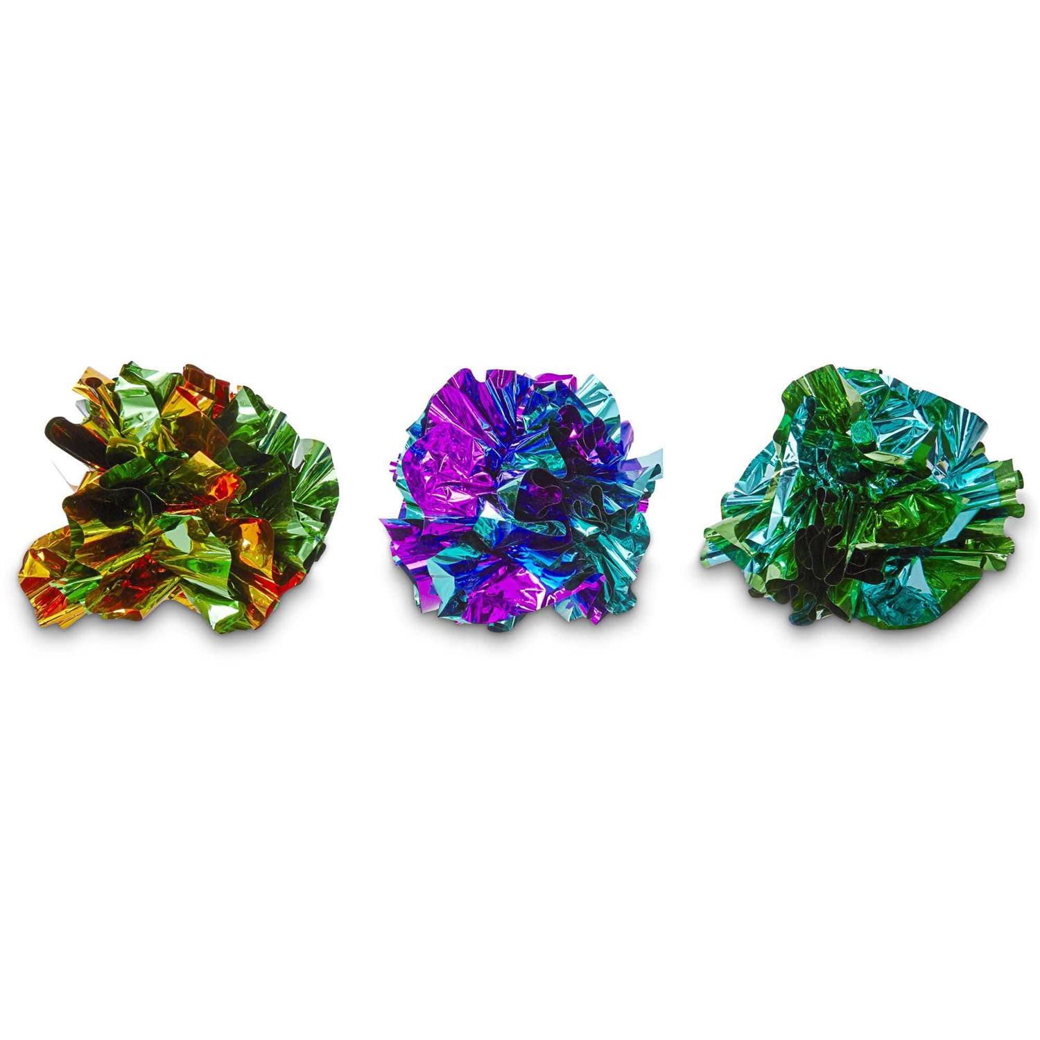 Leaps & Bounds Crinkle Ball Cat Toy