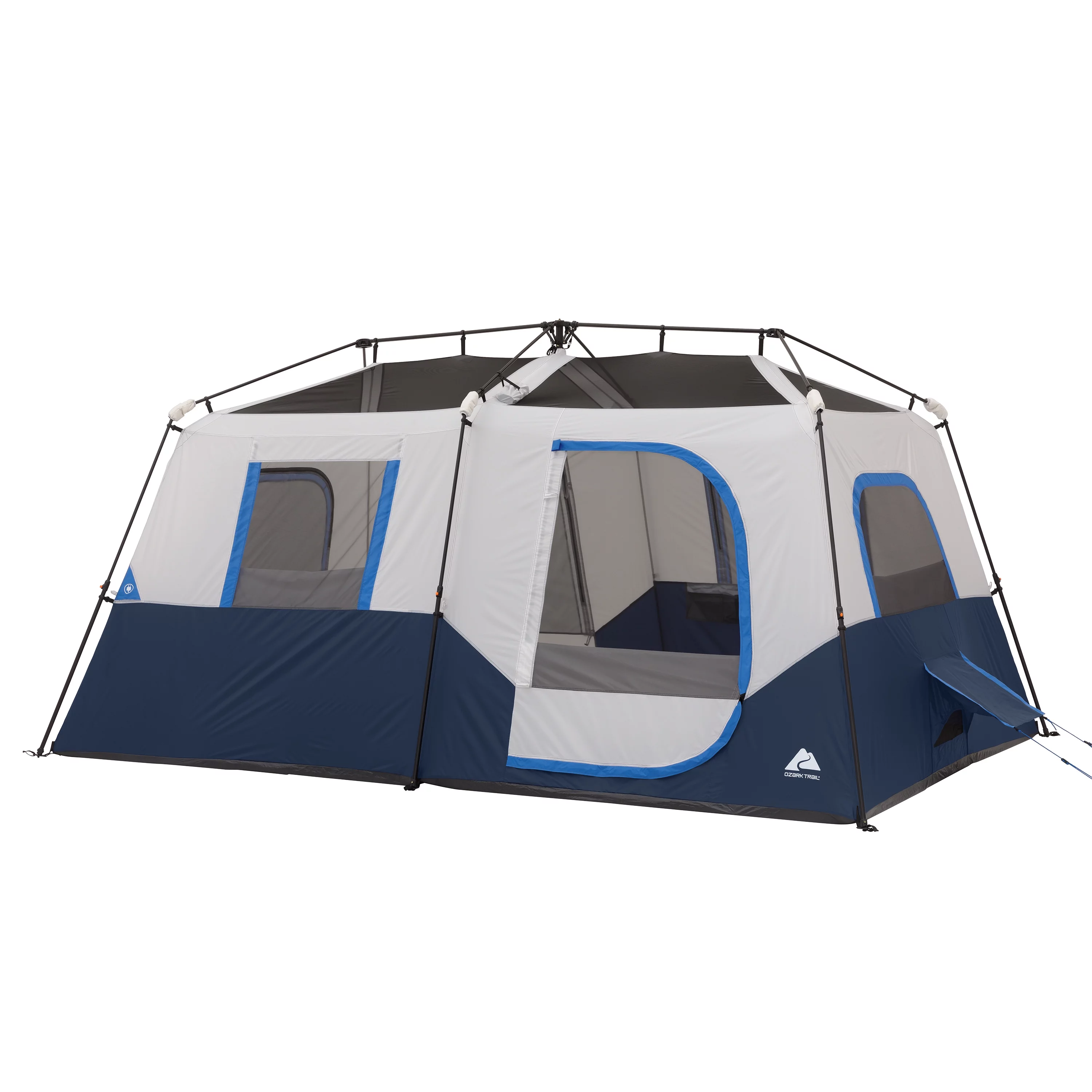 Ozark Trail 13' x 9' 8-Person Cabin Tent with LED Lighted Poles, 32 lbs ...