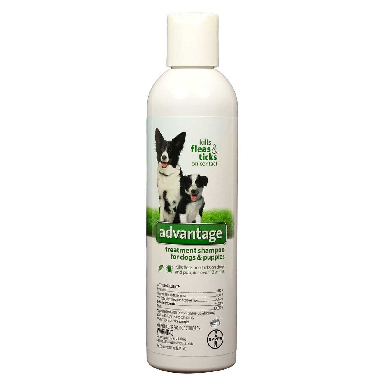 Advantage Flea & Tick Treatment Shampoo for Dogs & Puppies