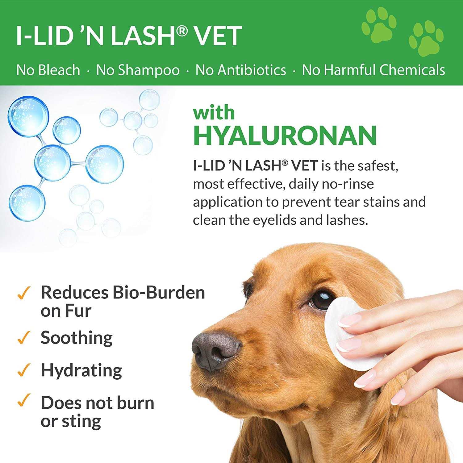 I-Lid ‘n Lash Hygiene Vet Wipes
