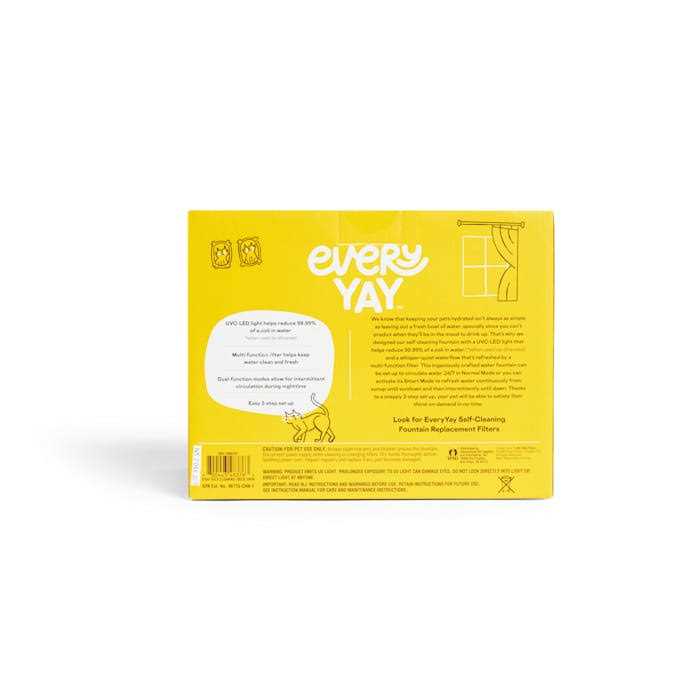 EveryYay Get Fresh Self-Cleaning Fountain for Cats