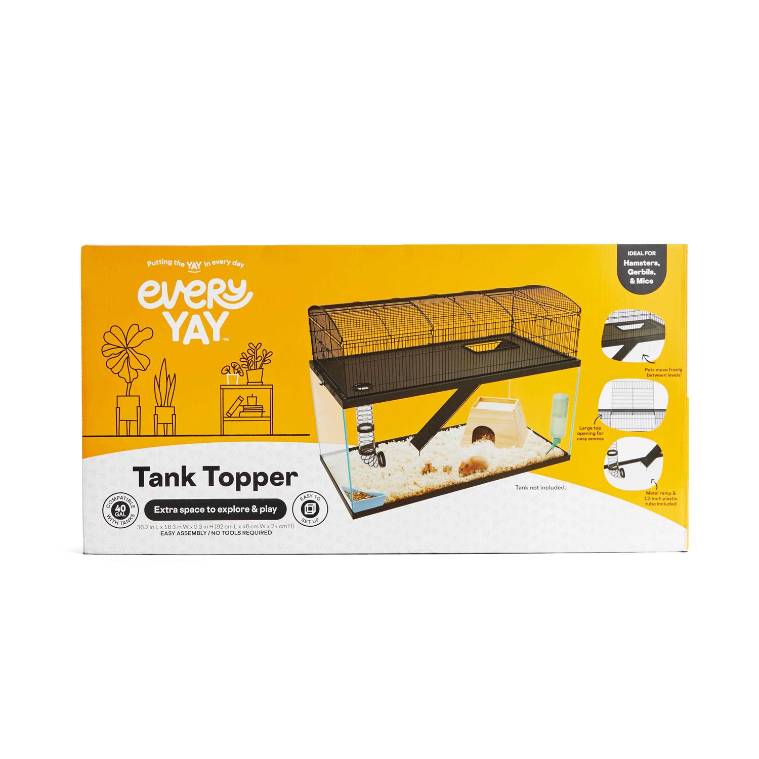 EveryYay Small Animal Tank Topper 40 Gallon