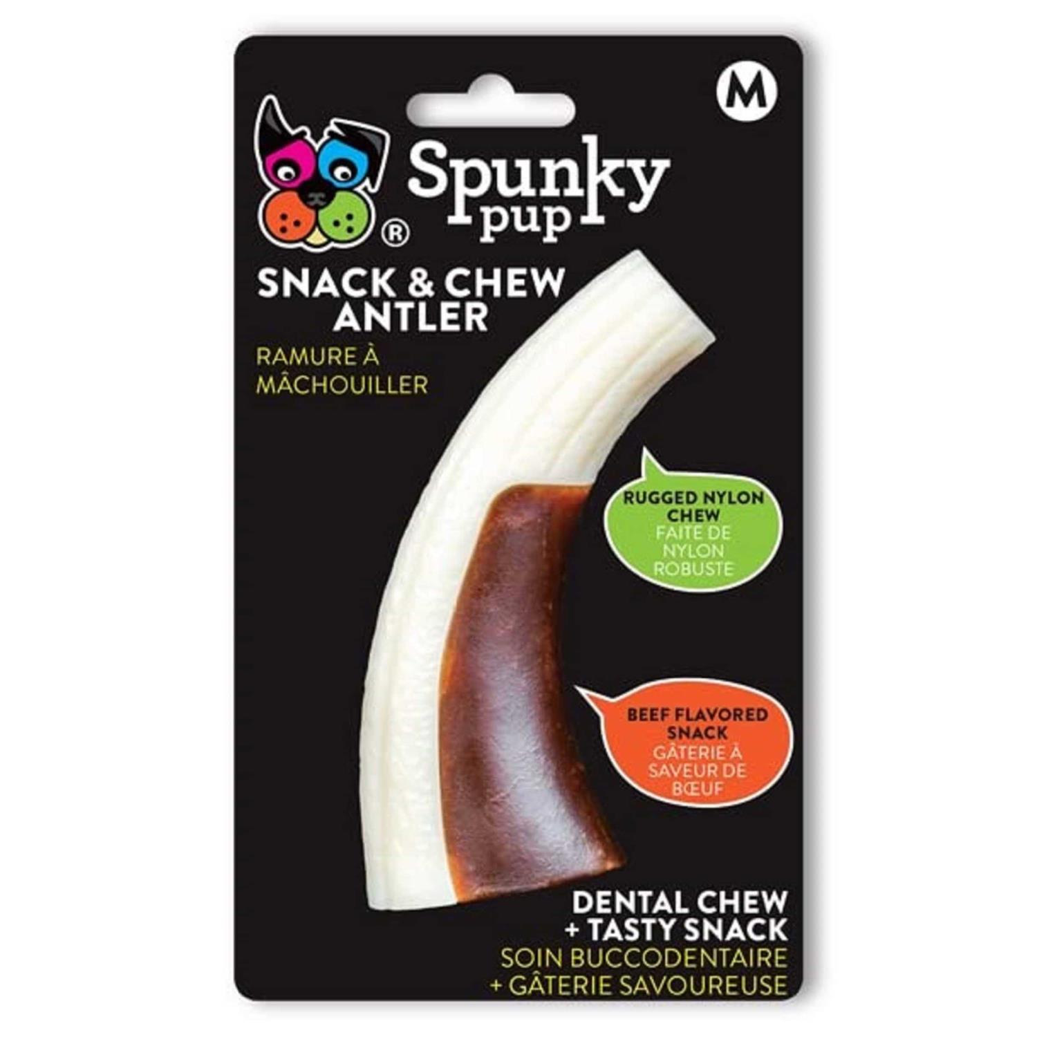 Spunky Pup Snack & Chew Antler