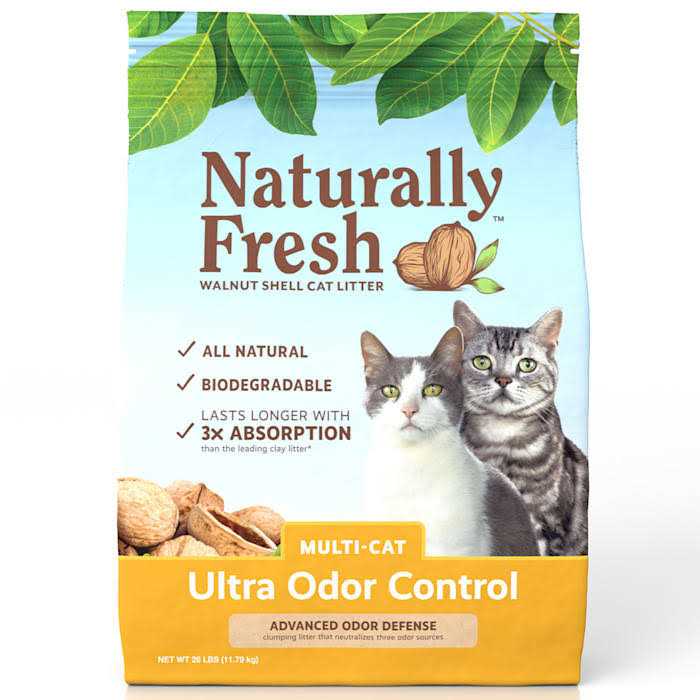 Naturally Fresh Multi-Cat Ultra Odor Control Quick Clumping Cat Litter