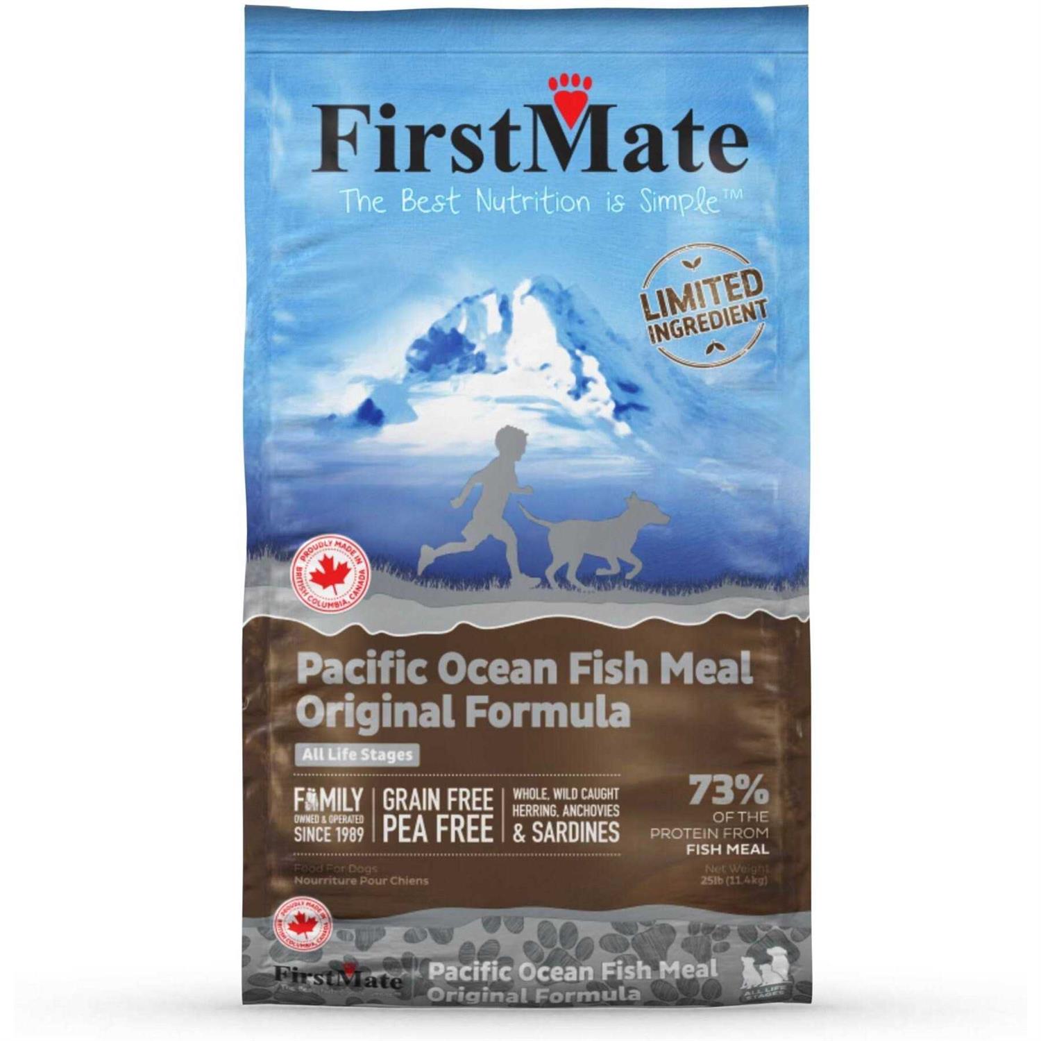 FirstMate Grain Free Pacific Ocean Fish Meal Original Formula Dog Food