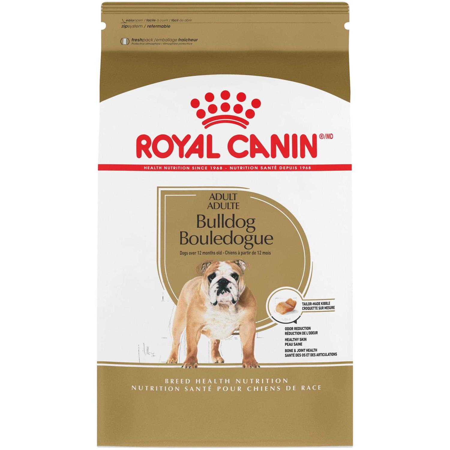 Royal Canin Breed Health Nutrition Bulldog Adult Dry Dog Food