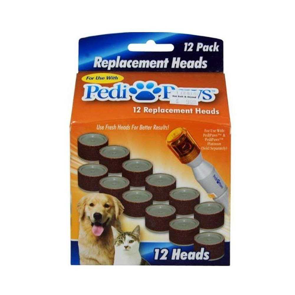 As Seen on TV Pedipaws Replacement Filing Heads 12 Replacement Heads