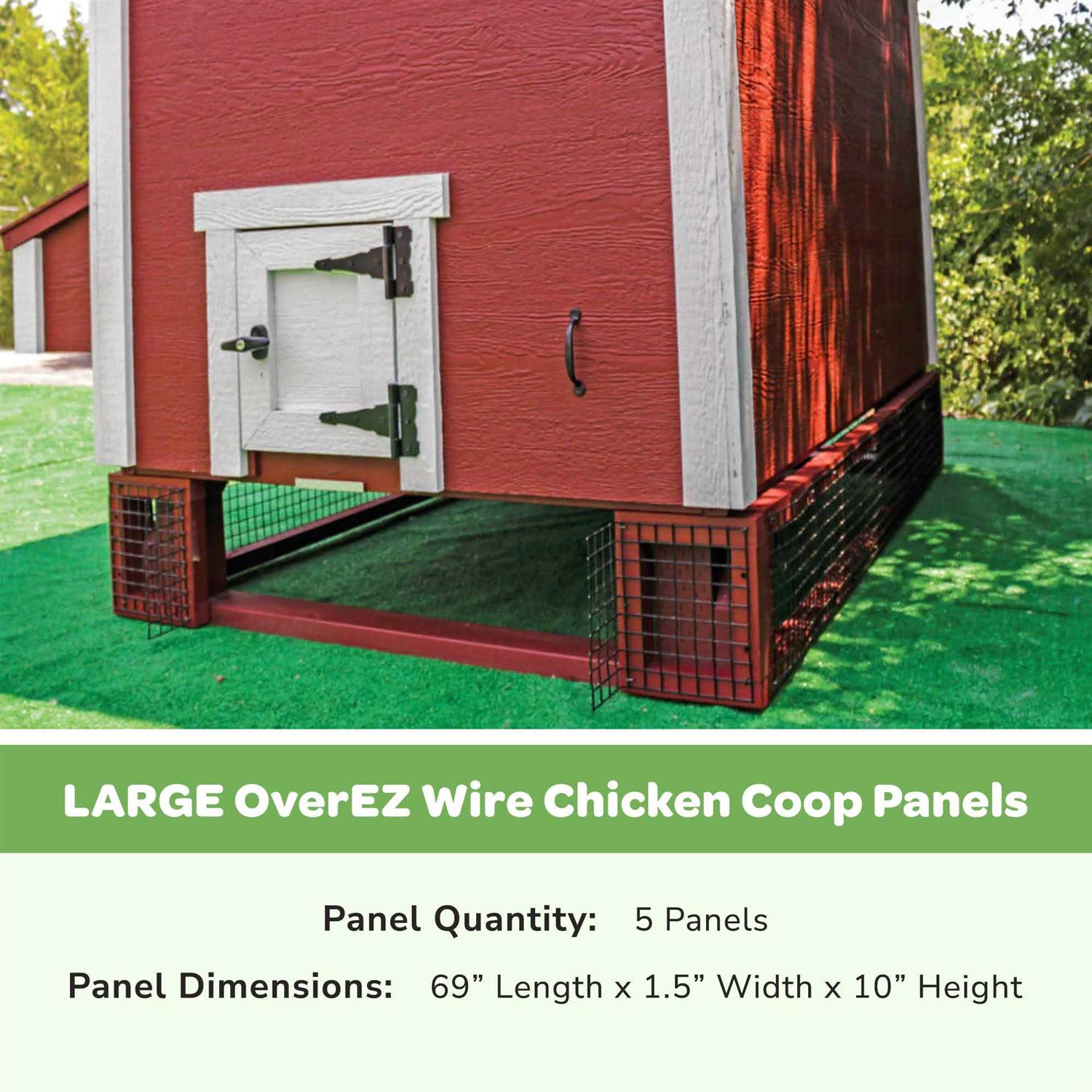 OverEZ Chicken Coop Wire Chicken Coop Panels - news-ruruana