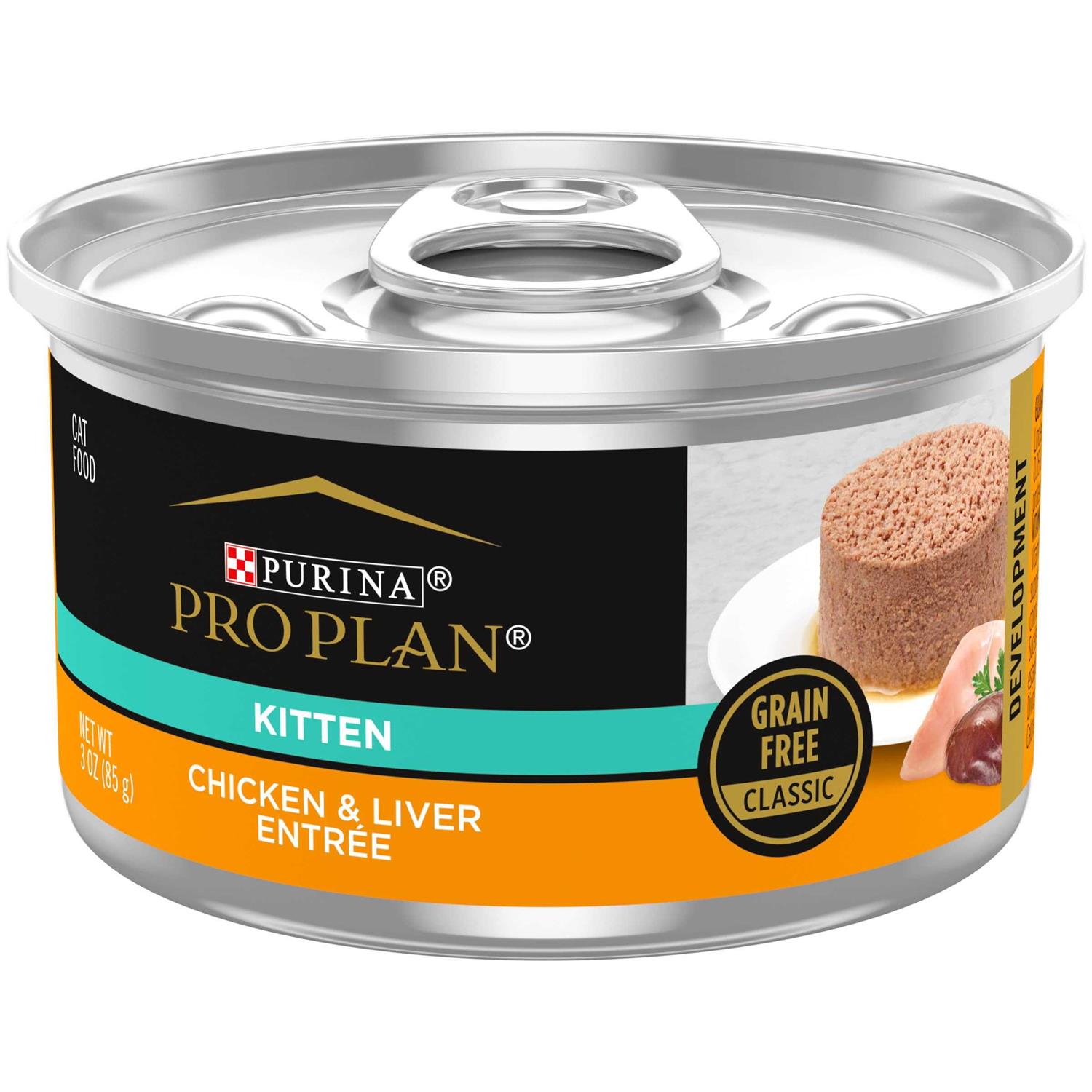 Purina Pro Plan Grain Free Pate Wet Kitten Food