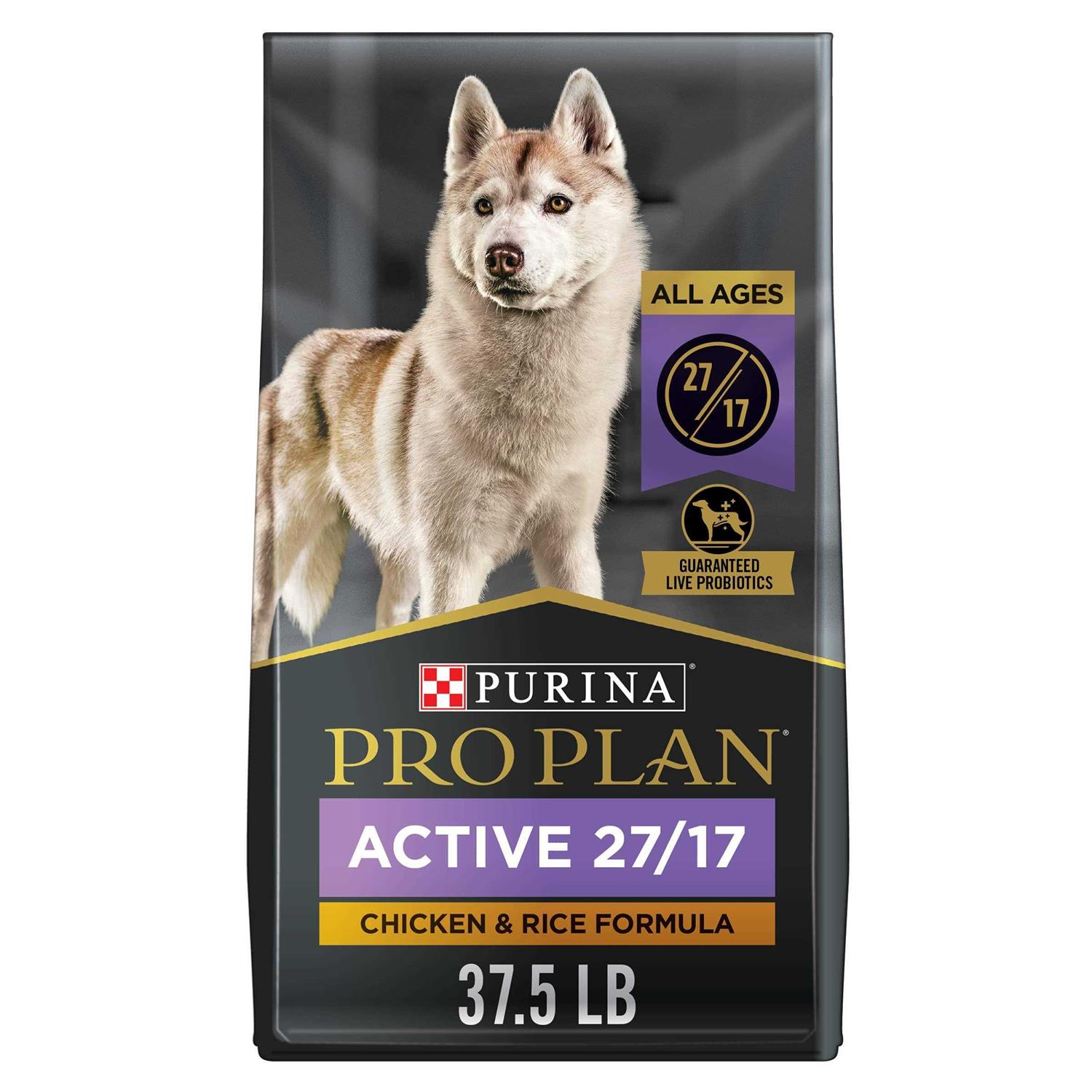 Purina Pro Plan Active High Protein Dog Food Sport 27/17 Chicken & Rice Formula
