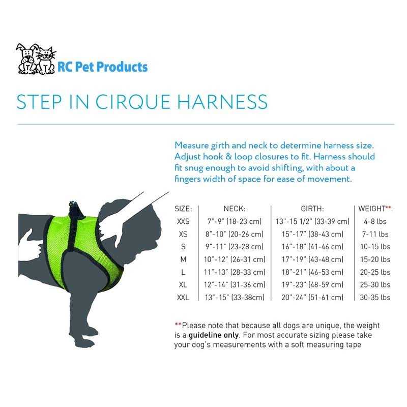 RC Pet Products Cirque Step in Dog Harness