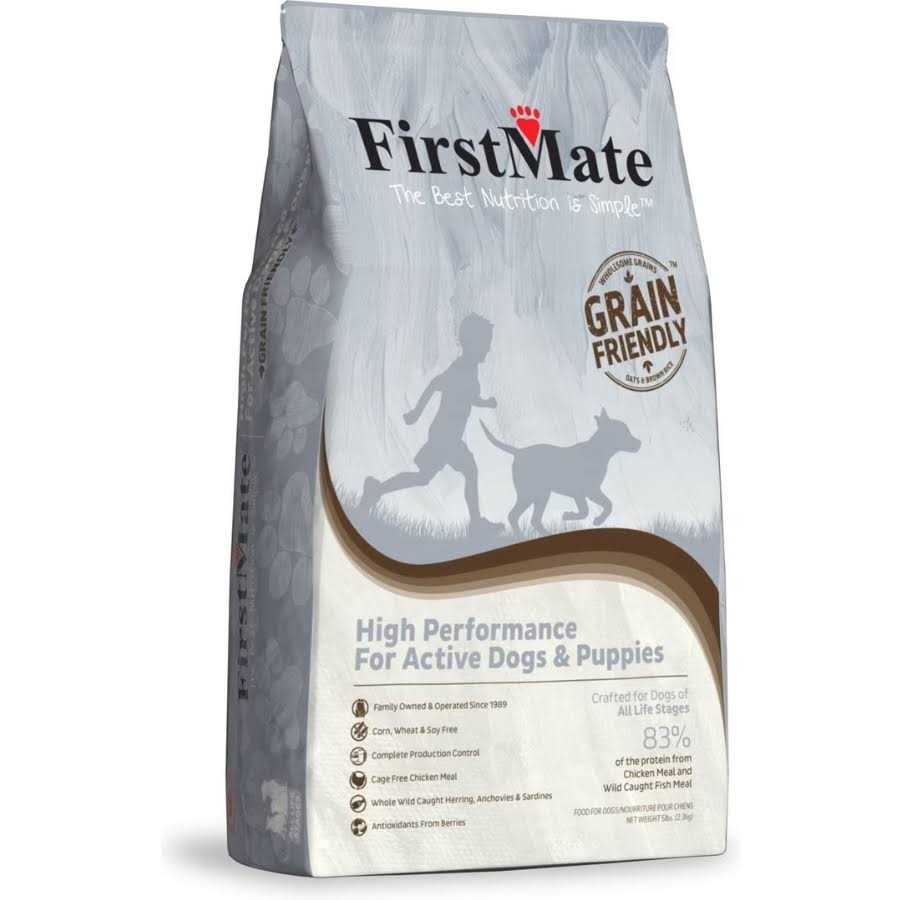 FirstMate High Performance Grain Friendly Dry Food for Active Dogs & Puppies