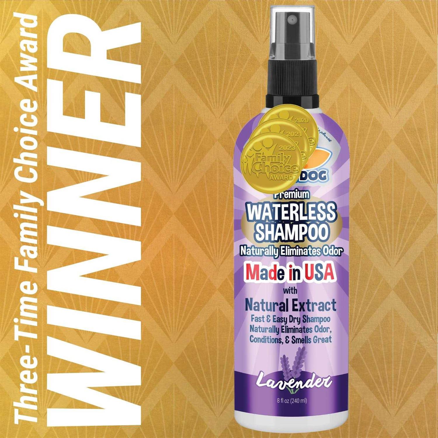 Bodhi Dog Waterless Shampoo Natural Dry Shampoo for Dogs or Cats
