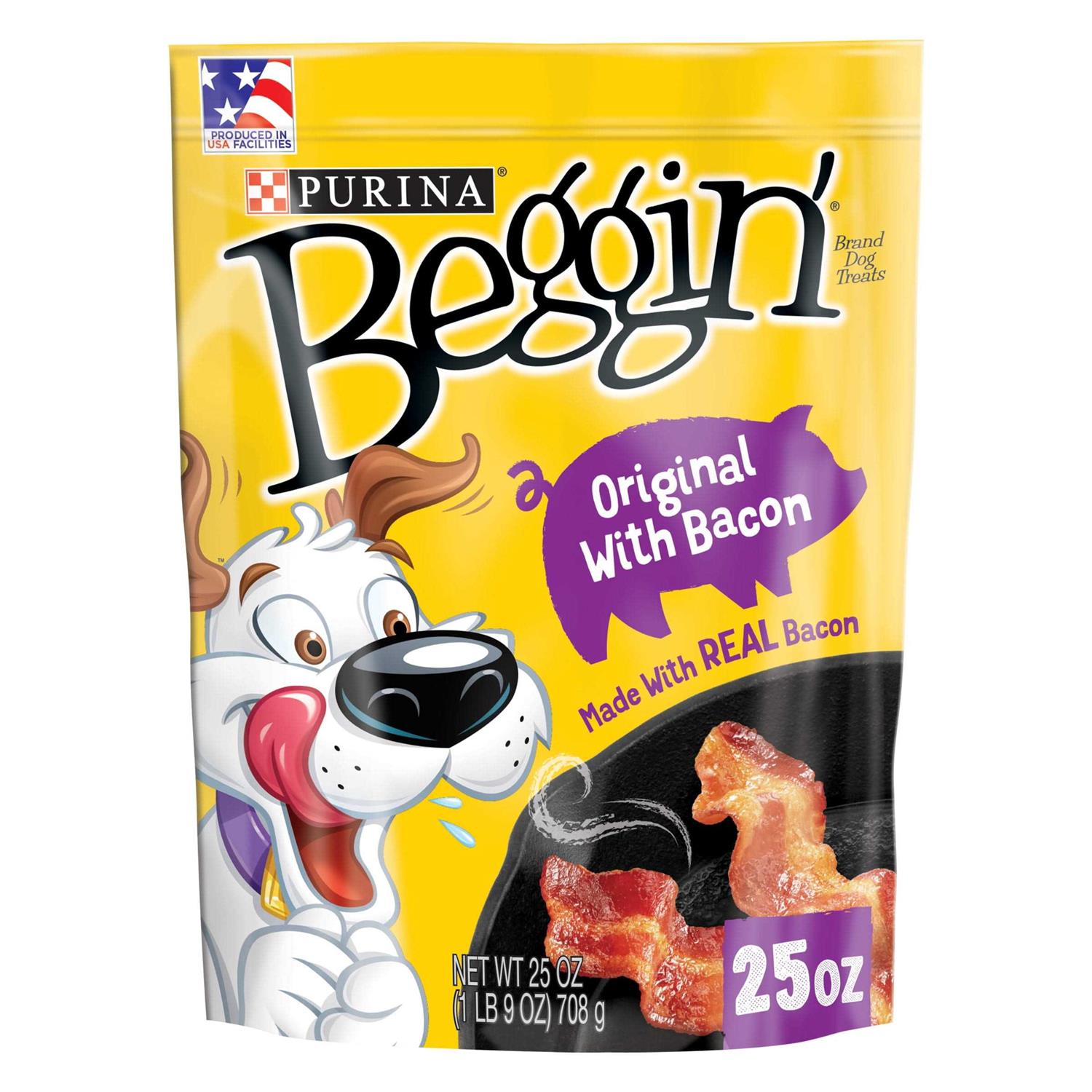 Purina Beggin’ Strips Bacon Flavor Dog Treats