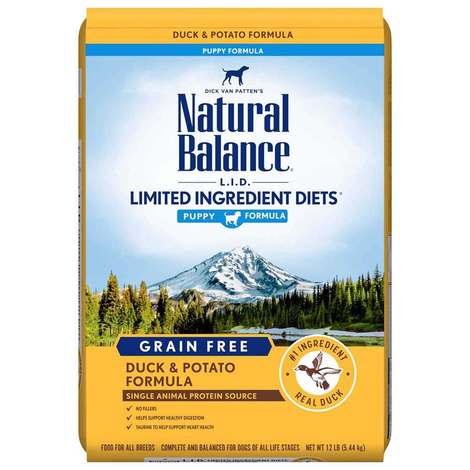 Natural Balance Limited Ingredient Reserve Duck & Potato Puppy Dry Dog Food
