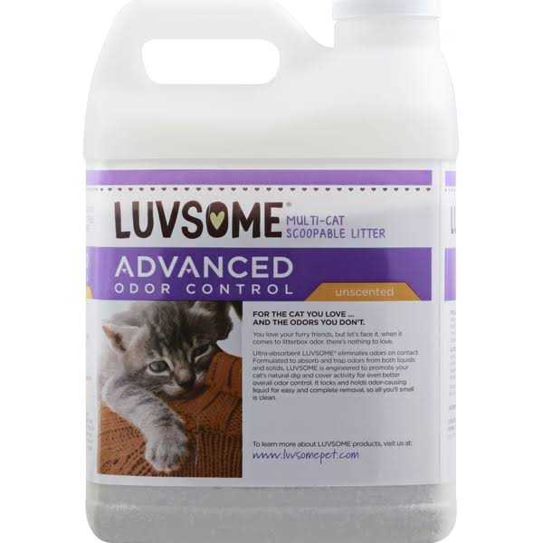 Luvsome Multi-Cat Scoopable Litter