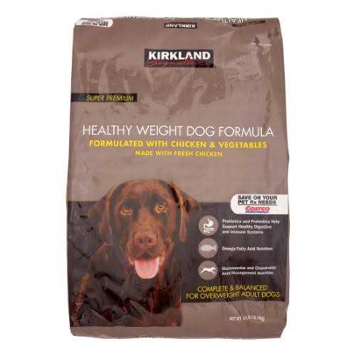 Kirkland Signature Dog Food Healthy Weight Chicken & Vegetable