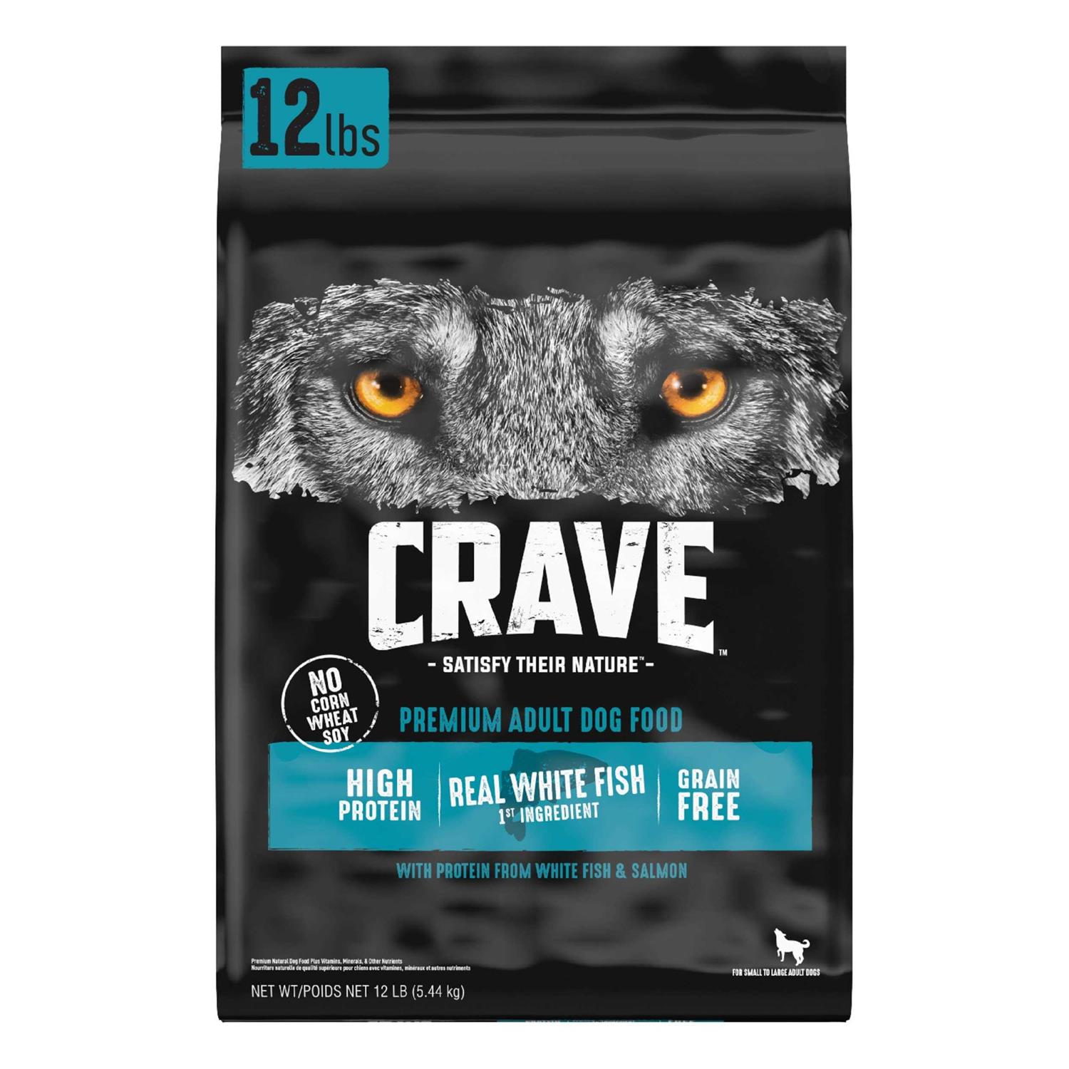 Crave Grain Free Adult Dry Dog Food with Protein