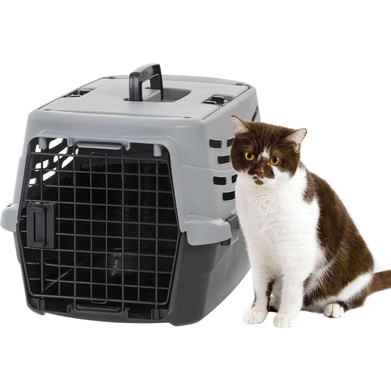 IRIS USA Small Pet Travel Carrier with Front and Top Access