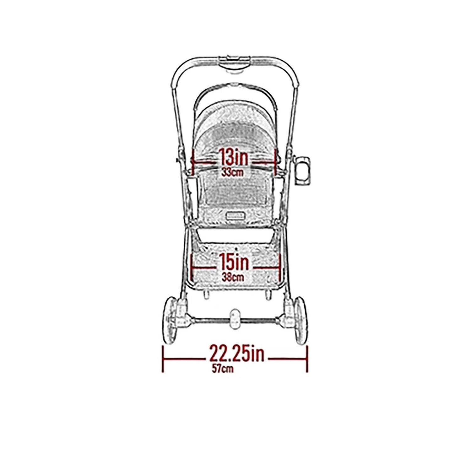 Pet Gear View 360 Stroller, Booster and Carrier Travel System