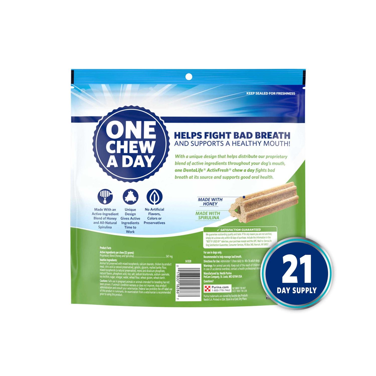 Purina DentaLife Dental Dog Chews