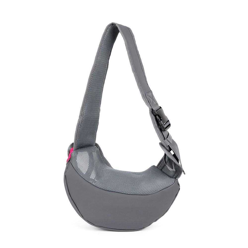 Yudodo Pet Dog Sling Carrier Breathable Mesh Travel Safe Sling Bag Carrier for Dogs Cats