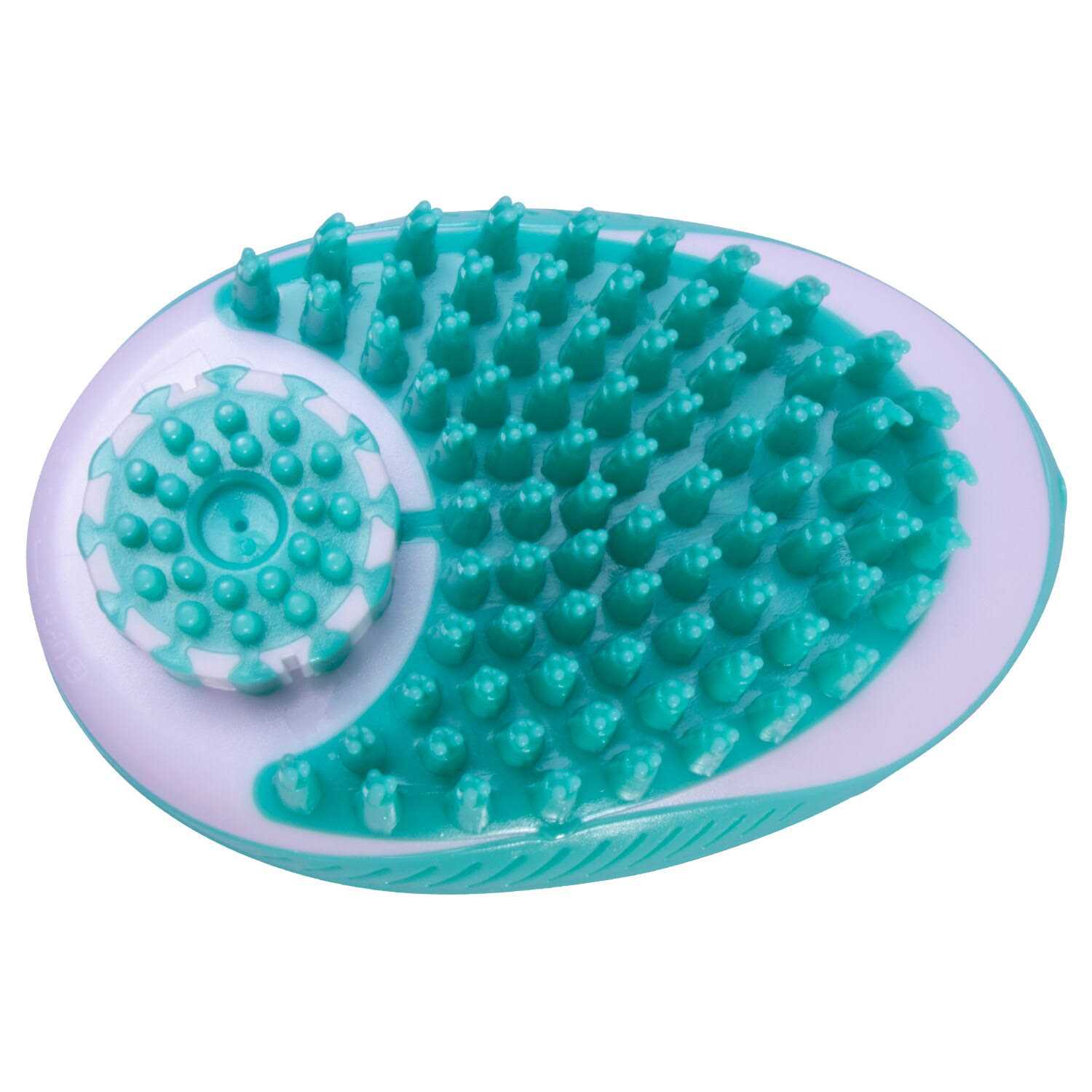 Pet Life Swasher Shampoo Dispensing Massage and Bathing Brush