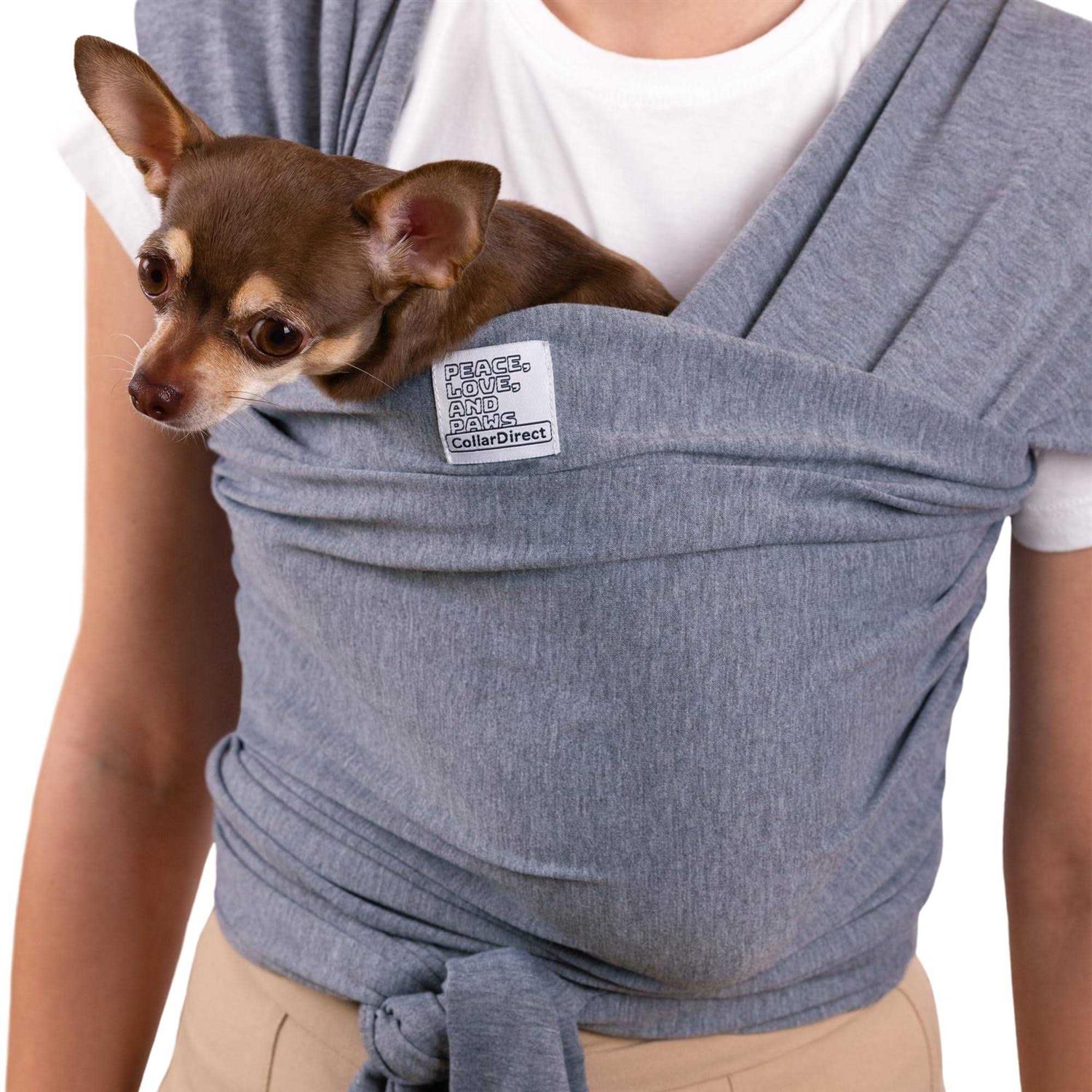 CollarDirect Dog Sling Carrier for Small Dogs Anti-Anxiety Cat Sling