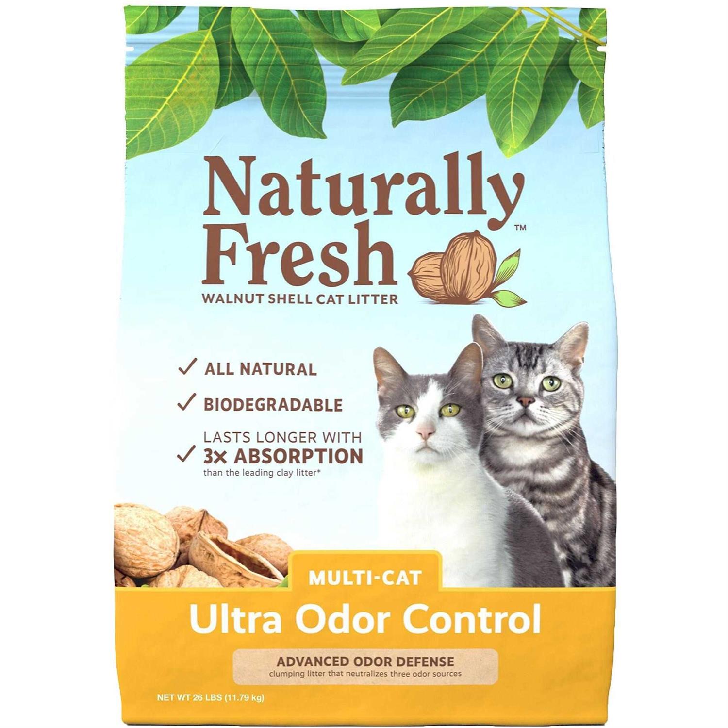 Naturally Fresh Multi-Cat Ultra Odor Control Quick Clumping Cat Litter