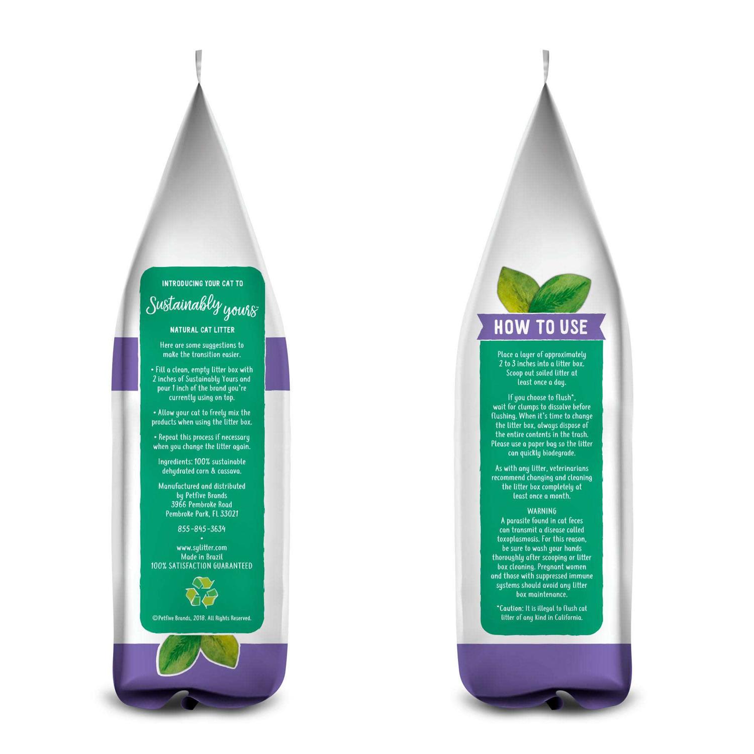 Sustainably Yours Multi Cat Plus Litter