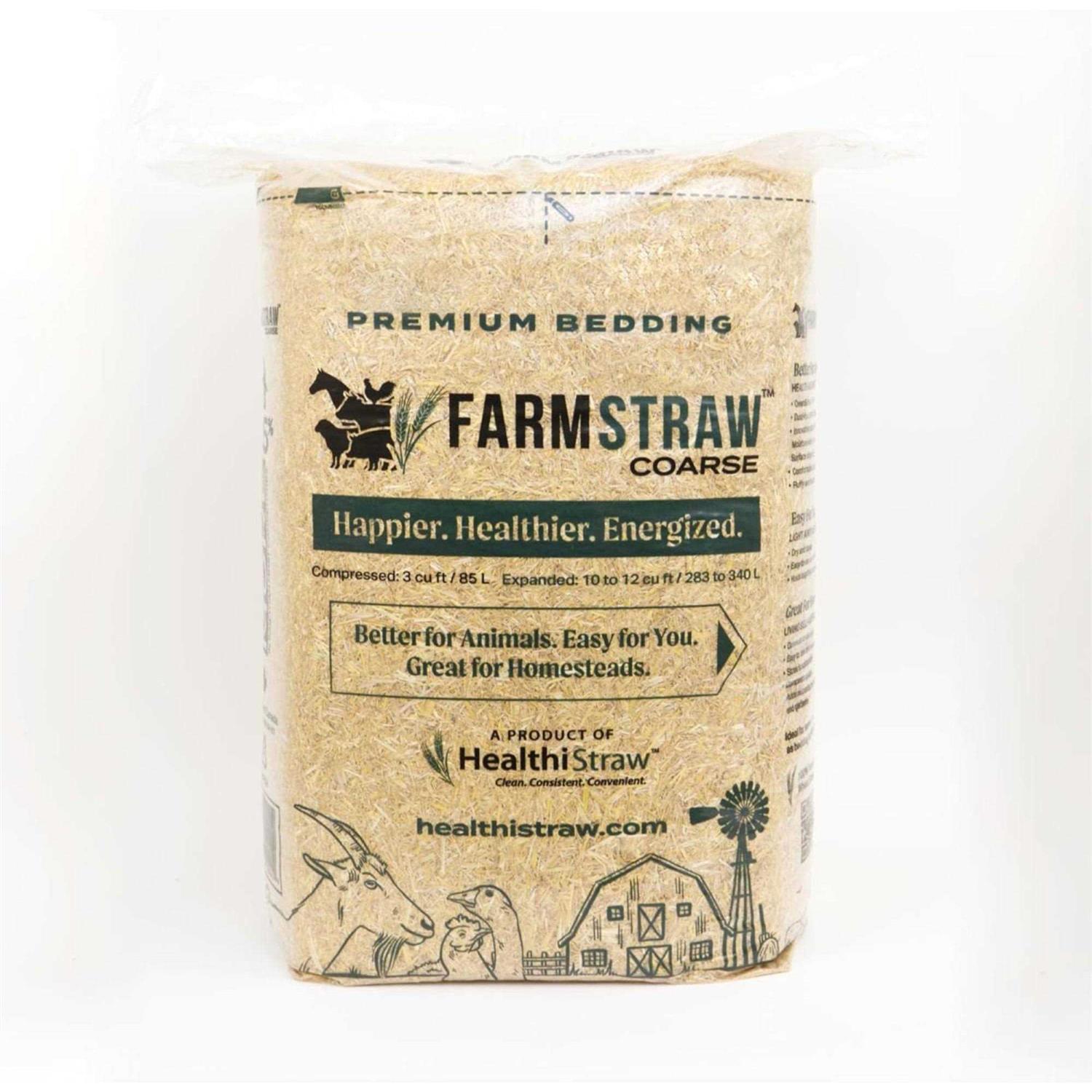 Greenway 3 cu. ft. Farmstraw Fine Shred Animal Bedding