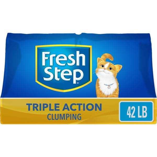 Fresh Step Clean Paws Triple Action Clumping Cat Litter