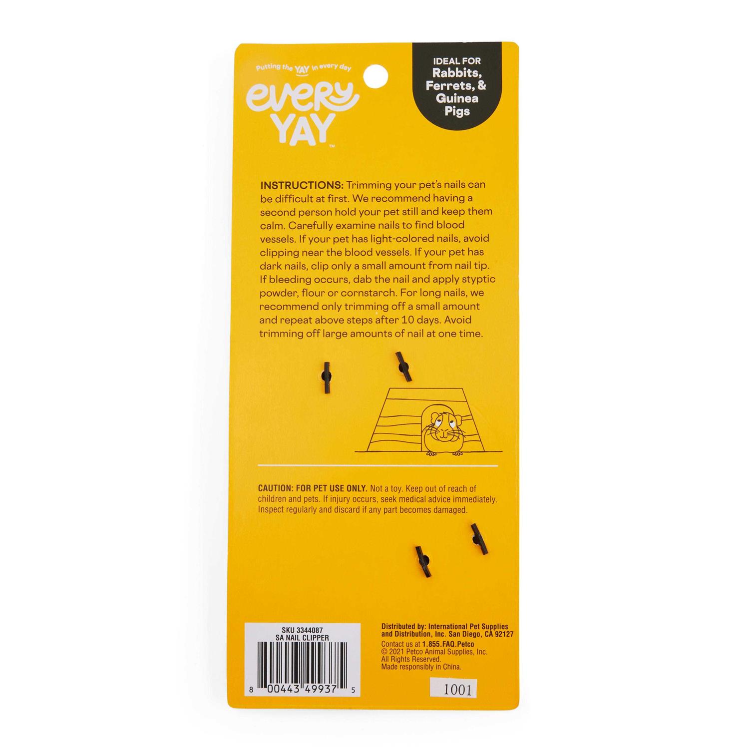 EveryYay Lookin’ Spiffy Small Animal Nail Clippers