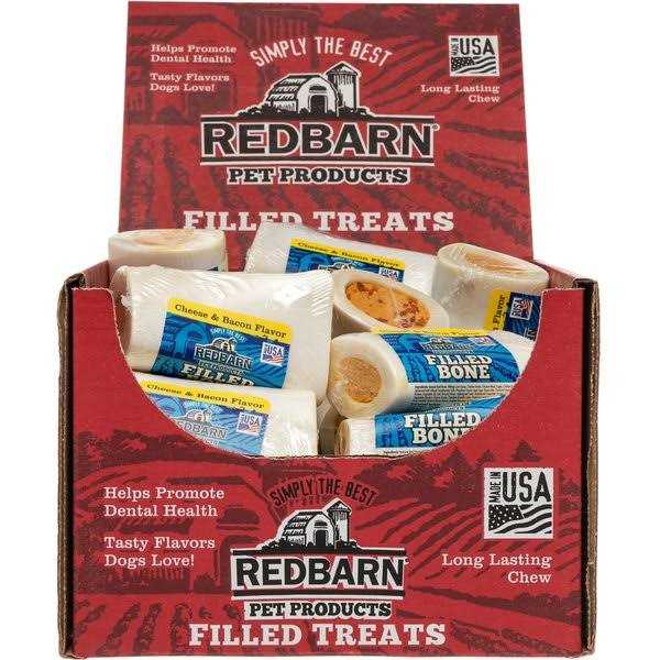 Redbarn Small Peanut Butter Filled Bones Dog Treats