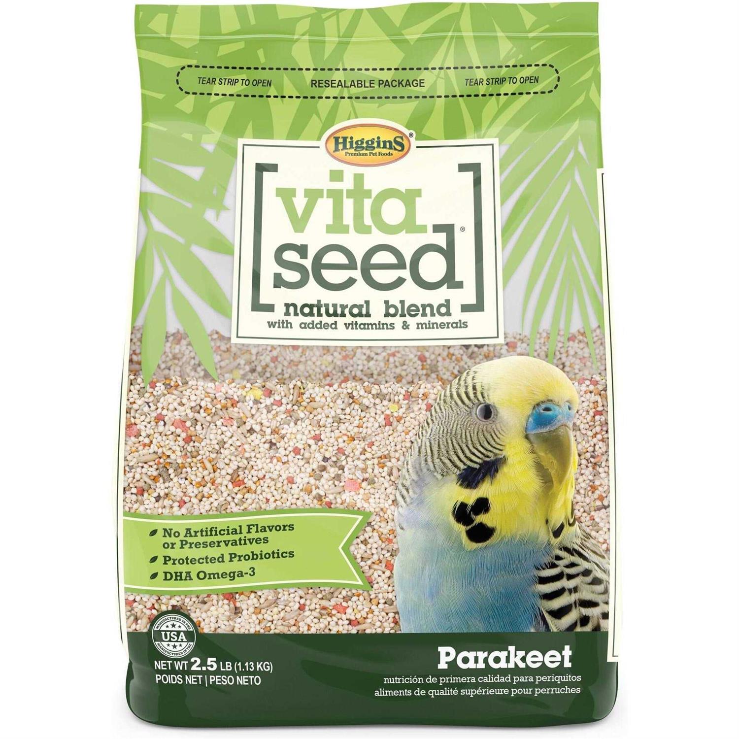 Higgins Vita Seed Parakeet Food
