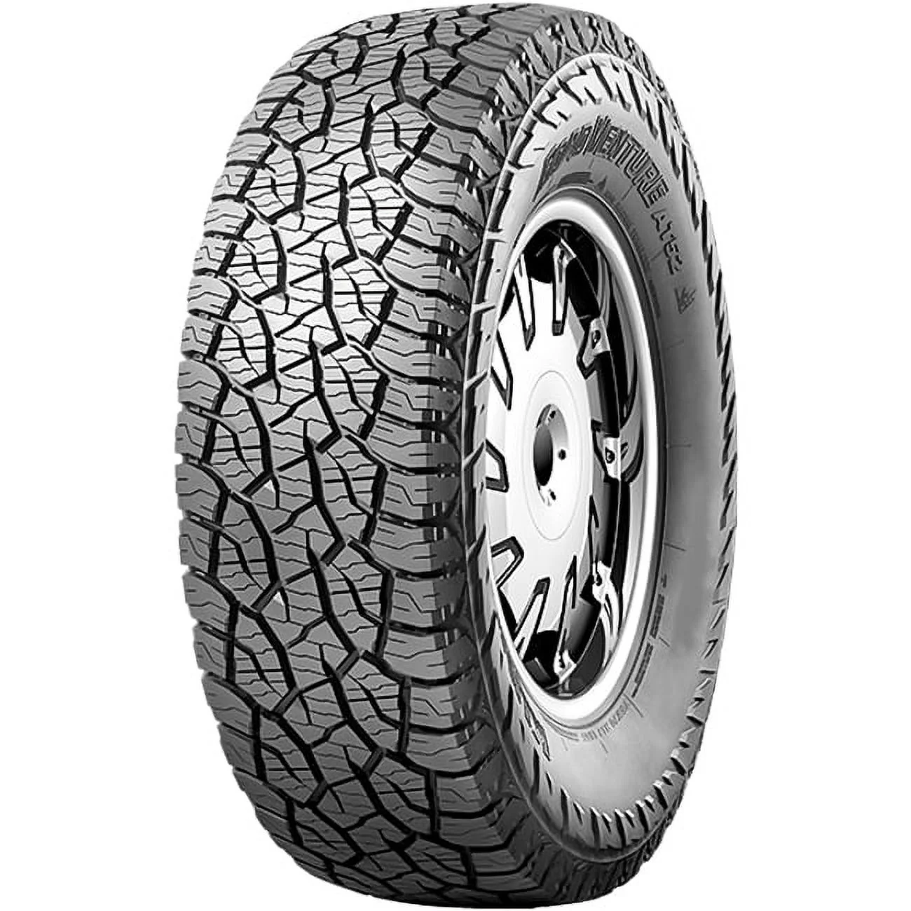 Kumho Road Venture AT52 LT275/55R20 120/117S BW All Terrain Tire