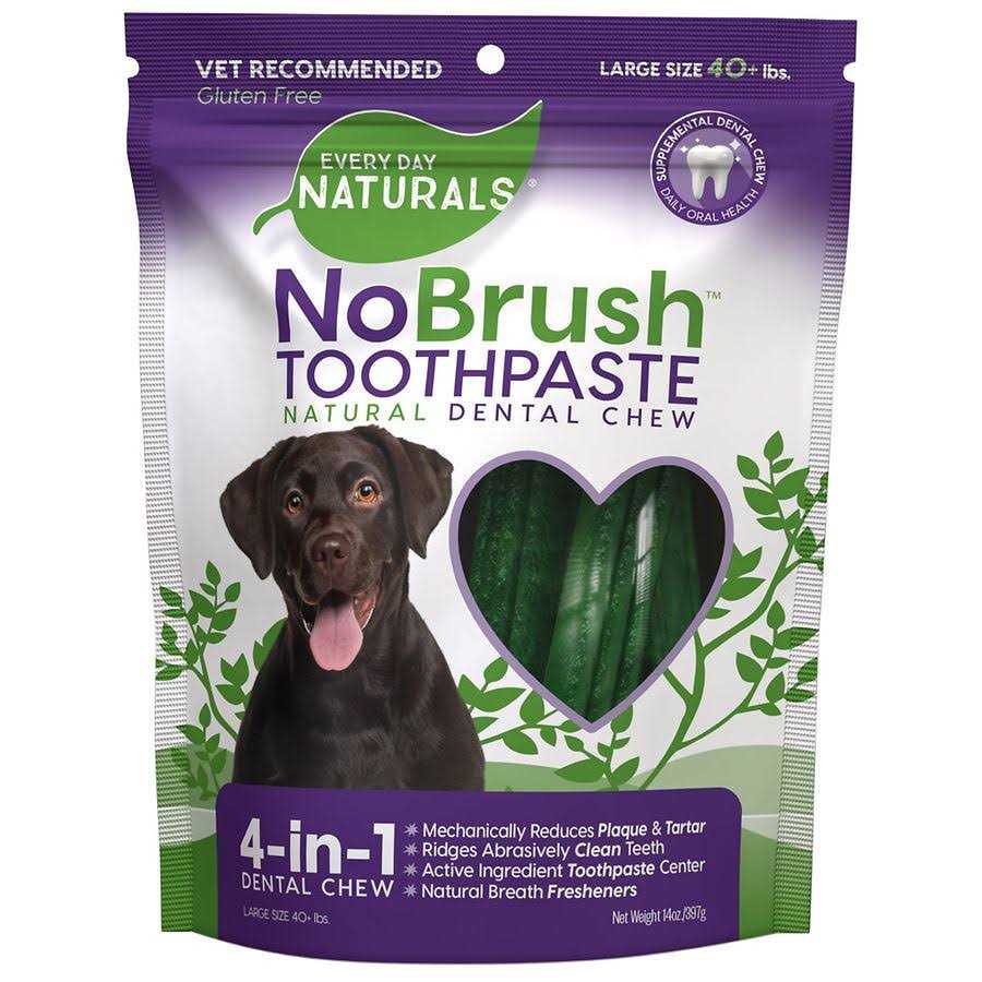 Every Day Naturals No Brush Toothpaste Dental Chew