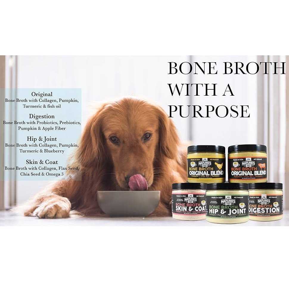 Nature’s Diet Pet Bone Broth Protein Powder